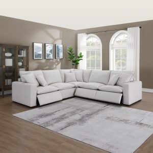 Alena Fabric Power Reclining Sectional