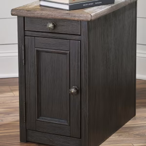 Tyler Creek Chairside End Table with USB Charging